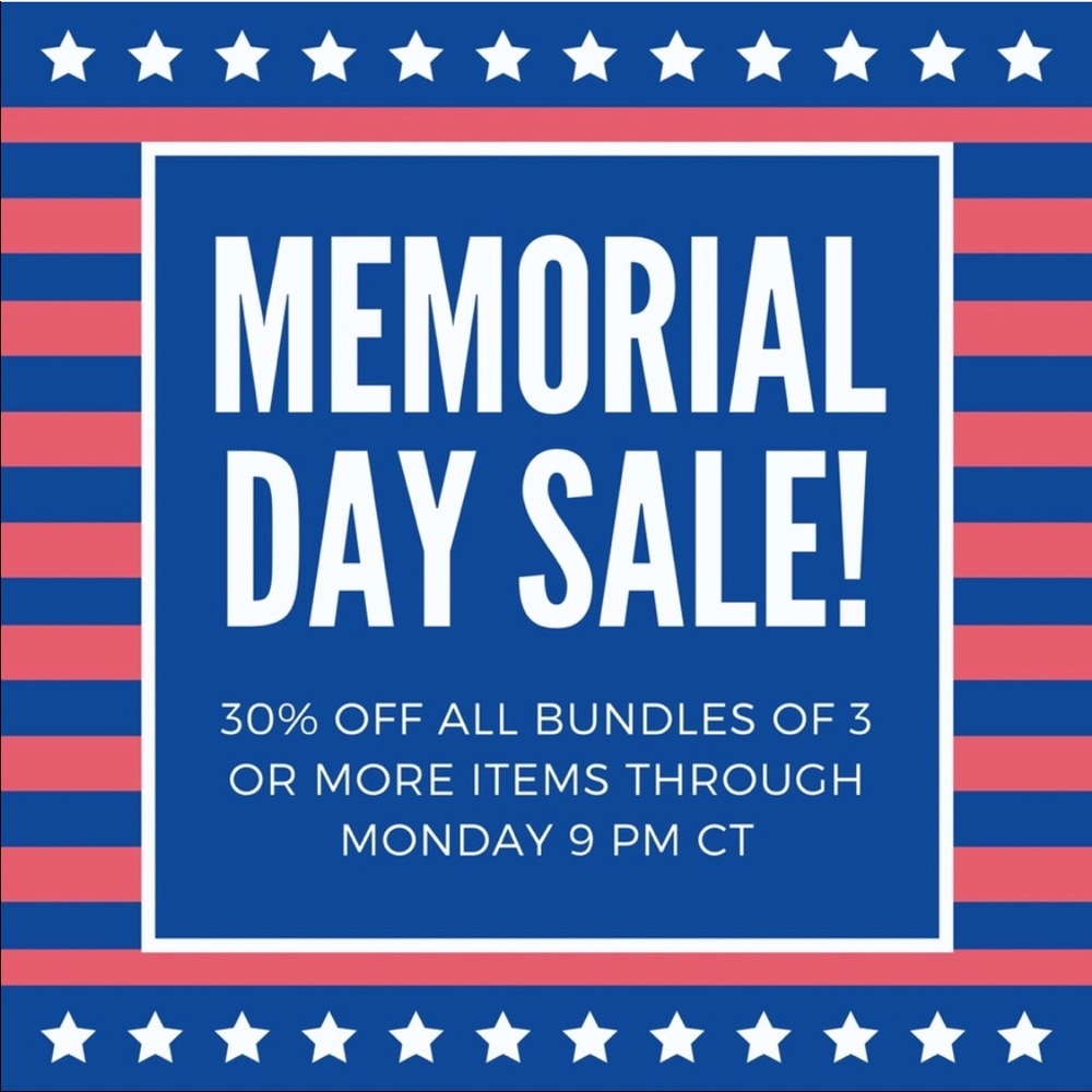 Memorial Day Sale